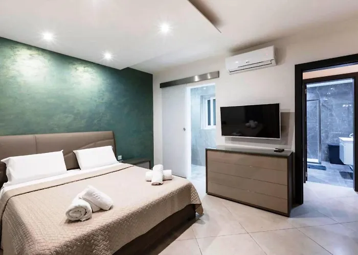 Appartement Luxury In Close To Sliema 3 Br Sleep 8 *