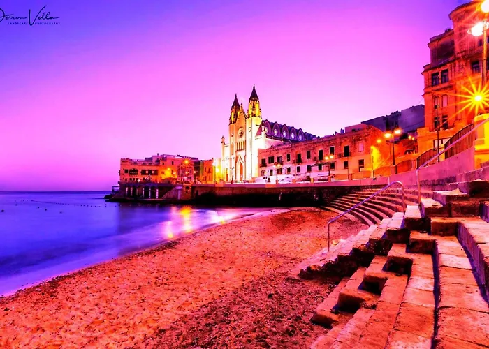 Luxury In Close To Sliema 3 Br Sleep 8 * Gzira