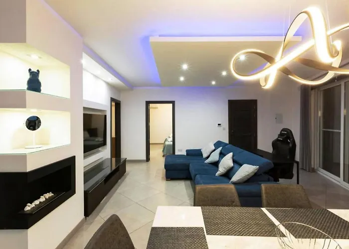 Appartement Luxury In Close To Sliema 3 Br Sleep 8 Gzira
